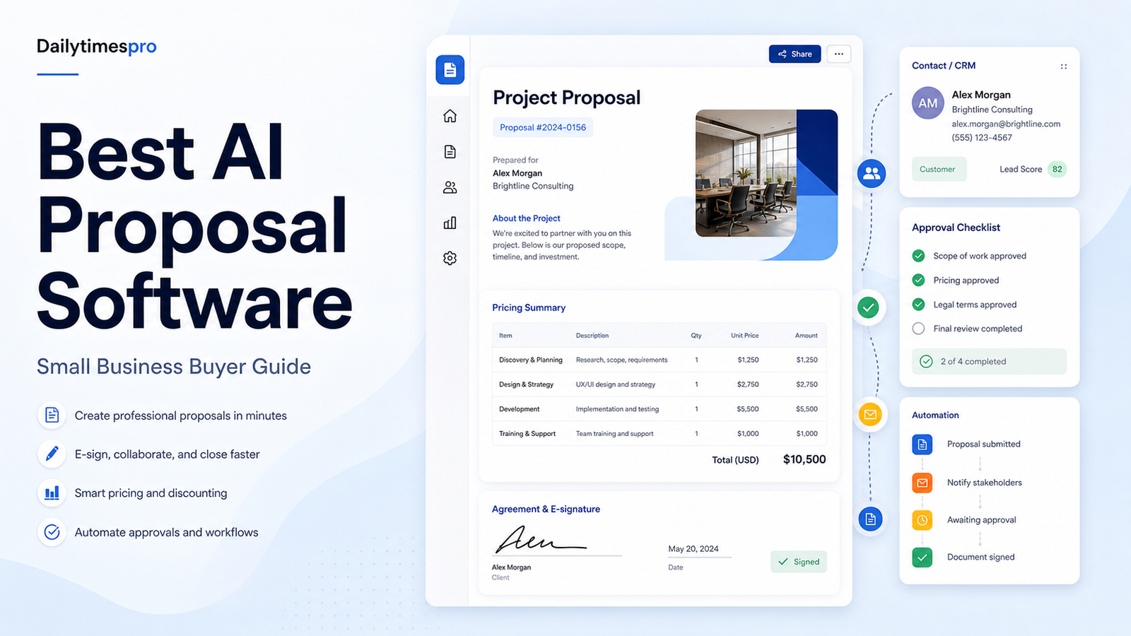 Best AI Proposal Software for Small Business
