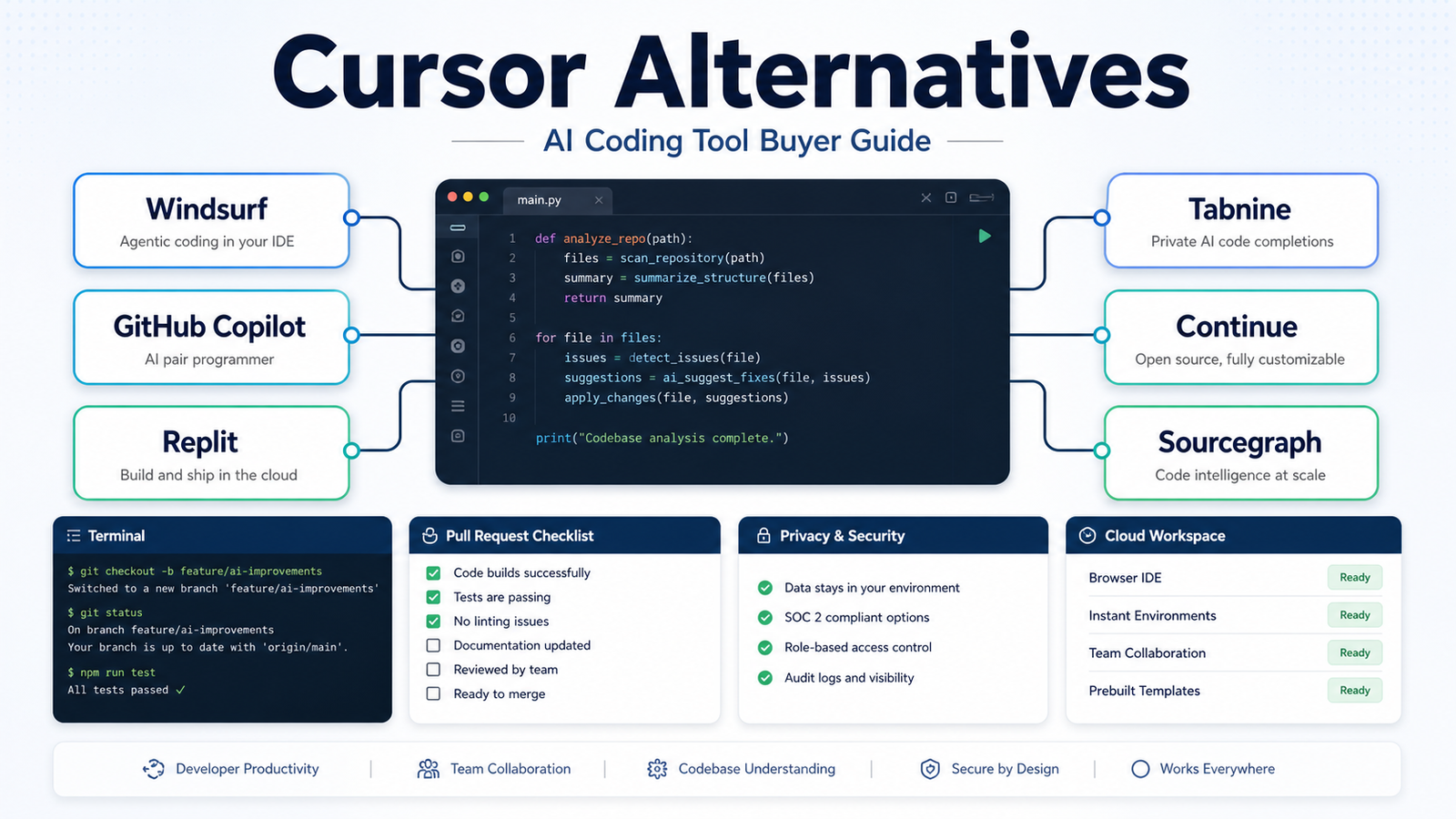 Best Cursor Alternatives for AI Coding